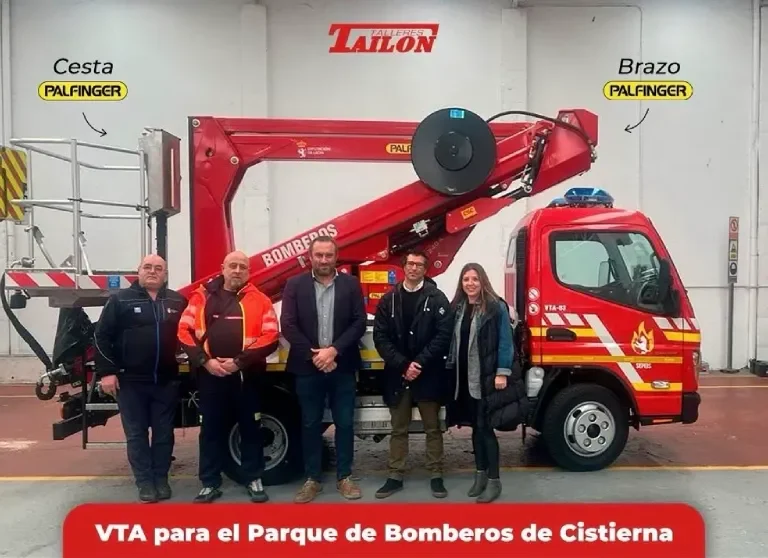 talleres tailón - VTA para el parque de bomberos de Cistierna